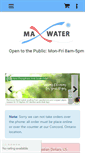 Mobile Screenshot of maxwaterflow.com